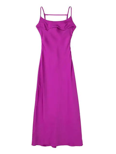 Pink Slip Dress