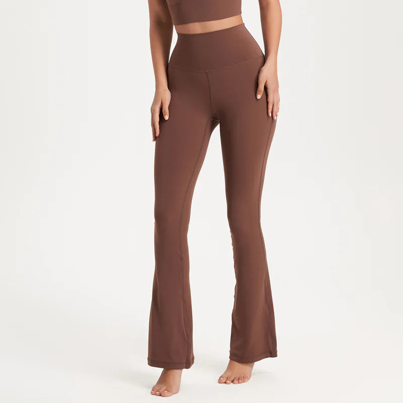 High-Waisted Yoga Flare Pants