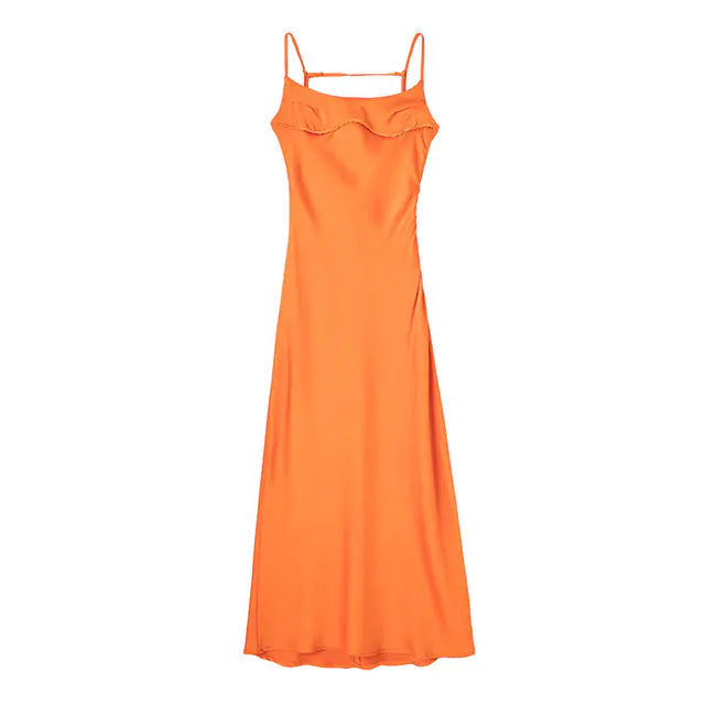 Pink Slip Dress