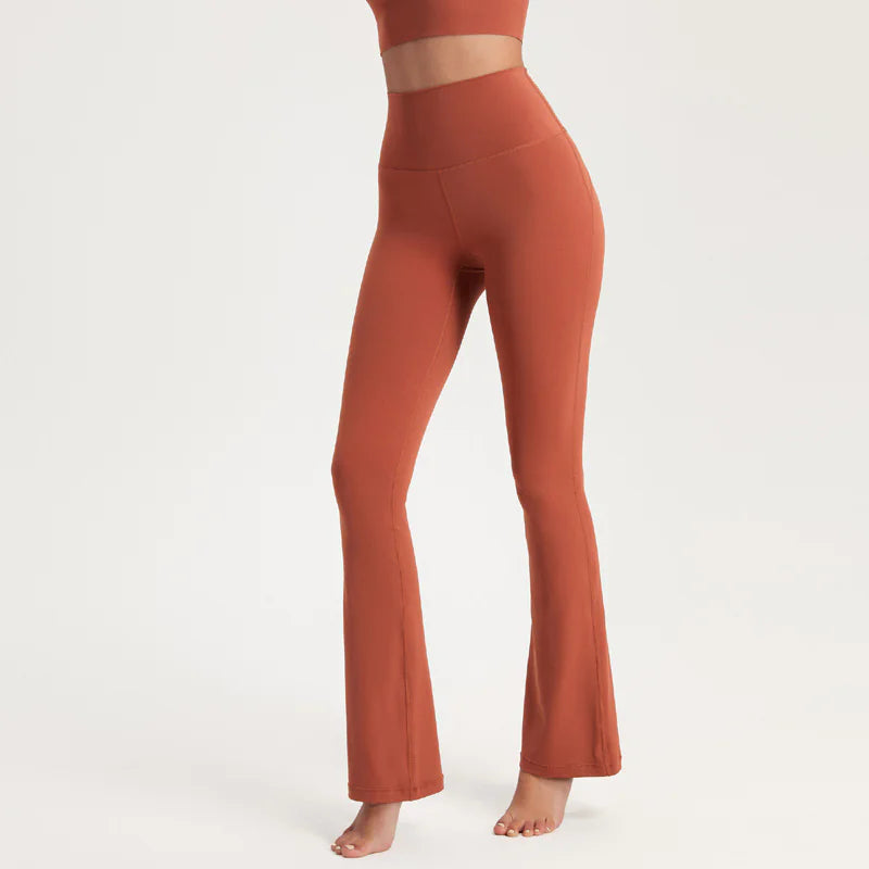 High-Waisted Yoga Flare Pants