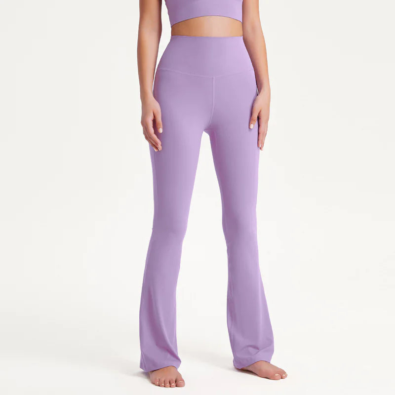 High-Waisted Yoga Flare Pants