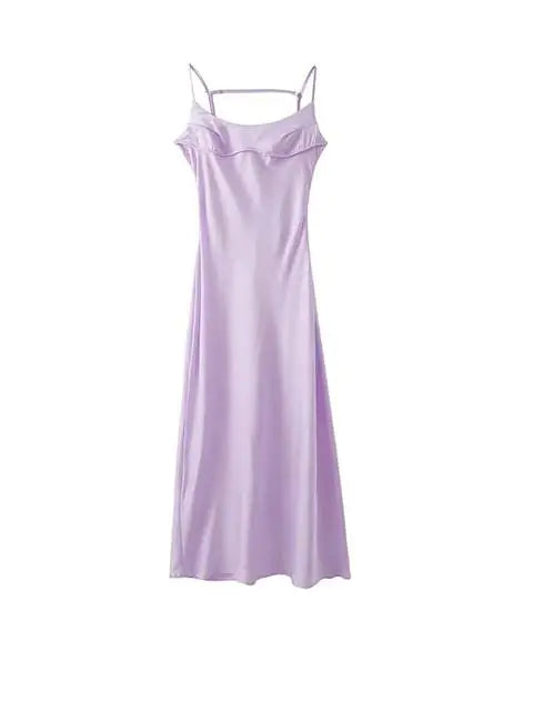 Pink Slip Dress