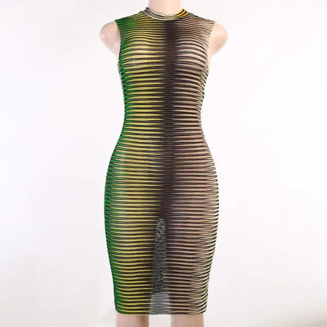 Sleeveless Bodycon Dress
