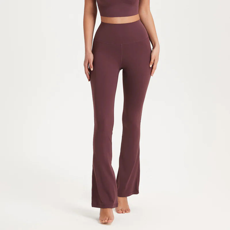 High-Waisted Yoga Flare Pants